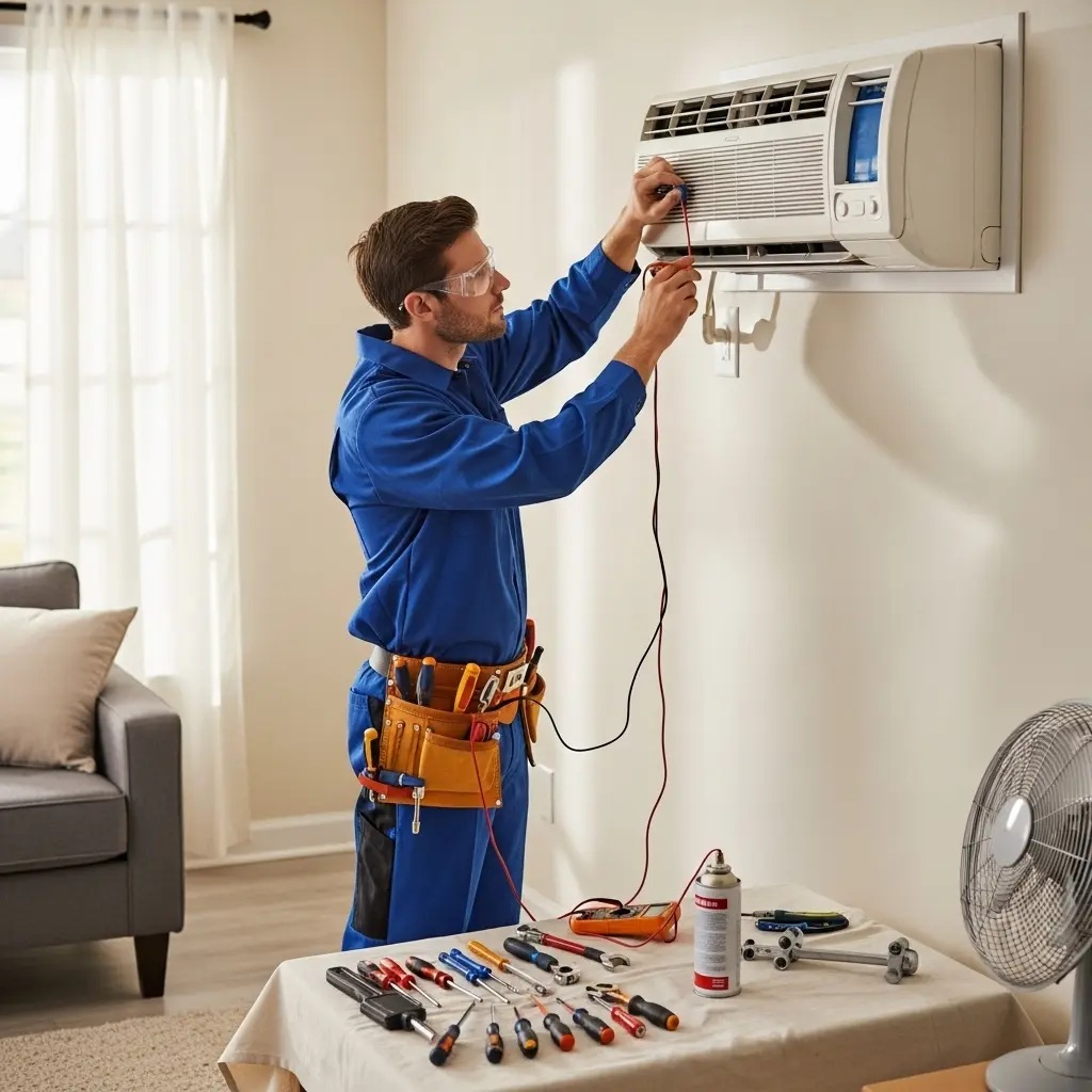 Kızılcahamam Ariston Ariston klima gaz dolumu ve bakım – Enerji verimliliği artırıldı. - Teknik servis örneği